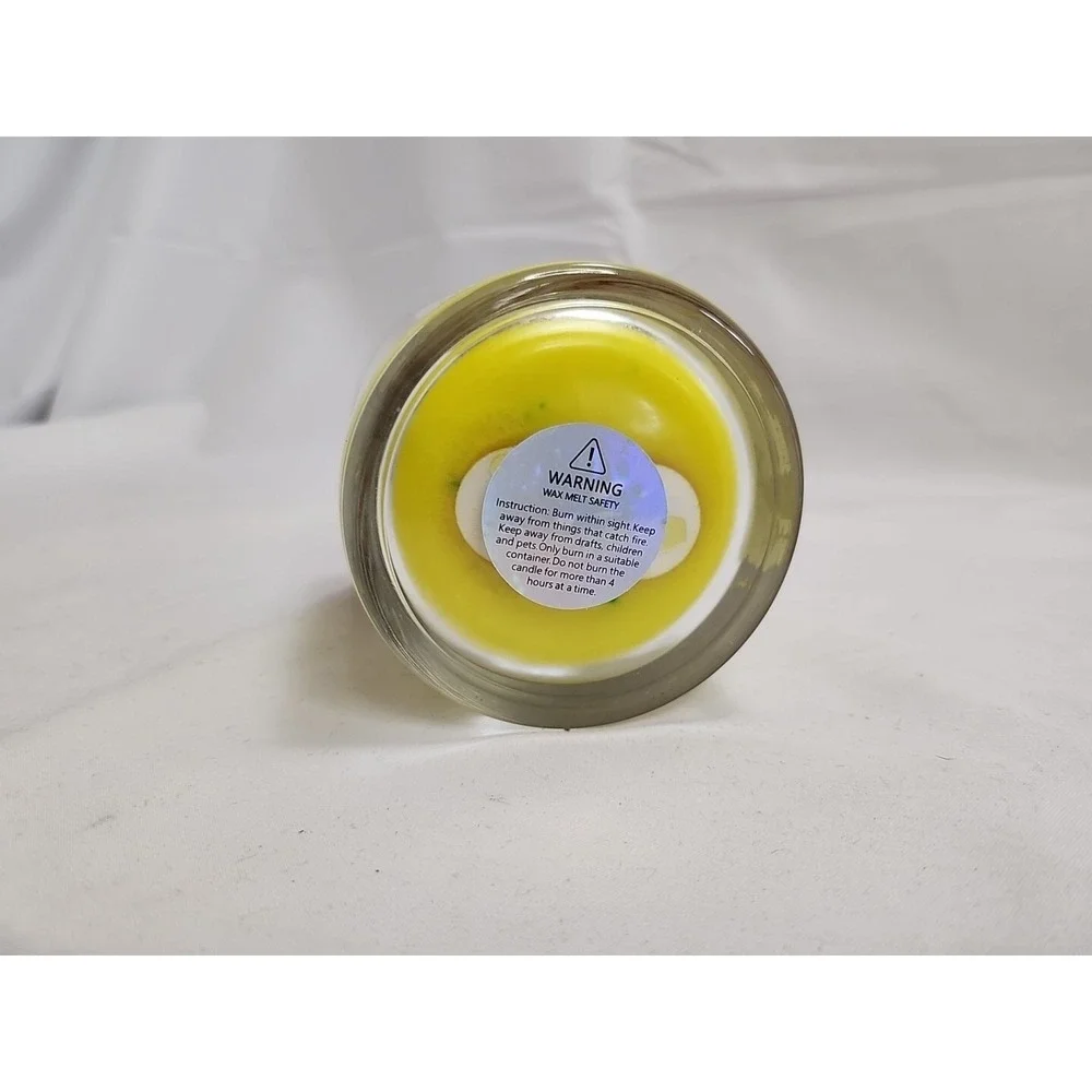 LQQK Daisy Candle Art Homemade Spring Flower Scent 9 oz‎ Candle Happy HoliDaisys